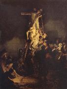 REMBRANDT Harmenszoon van Rijn The Descent from the Cross oil painting reproduction